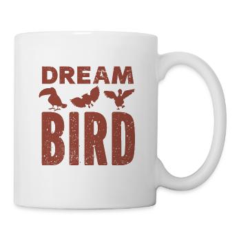 Vogel - Fliegen - Naturschutz Tierfreund - Zoo - Tasse - Weiß - Rechts