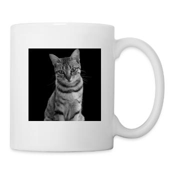 Cat white-black Cat black and white - Mug - white - Right