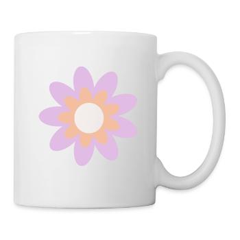 Flower pastel flower flowers pastel flowers lilac - Mug - white - Right