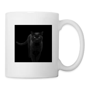 Black Cat Cat Black Cats Gift - Mug - white - Right