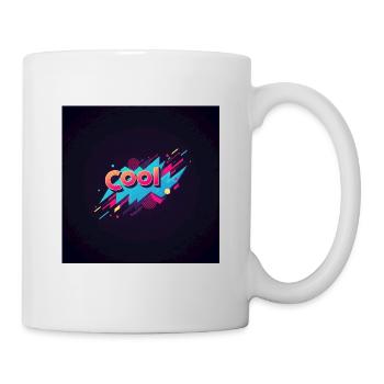 Abstrakt und Cool: Dein nächster Blickfang - Tasse - Weiß - Rechts