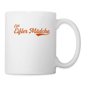 Echt Eifler Mädche - Tasse - Weiß - Rechts