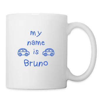 MEIN NAME IST BRUNO - Tasse - Weiß - Rechts