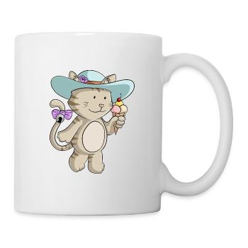 Comic Chat été - Mug blanc - blanc - Droite