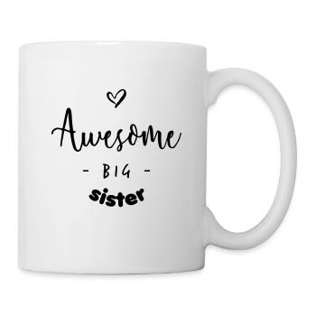 Awesome BIG Sister - Tasse - Weiß - Rechts