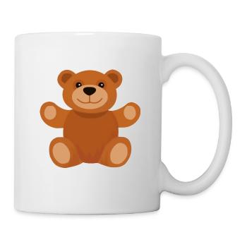 Teddy - Mug blanc - blanc - Droite