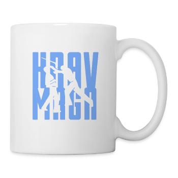 Krav Maga - Tasse - Weiß - Rechts