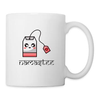 Namastee - Tasse - Weiß - Rechts