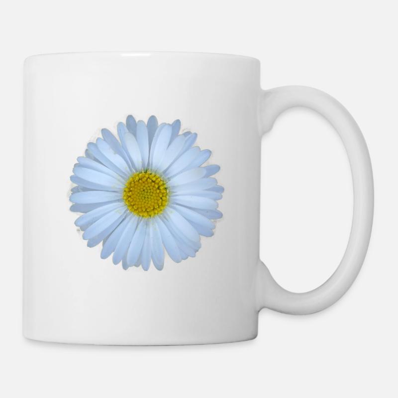 Gänseblümchen Blume Blüten Sommer Sonne Geschenk - Tasse - Weiß