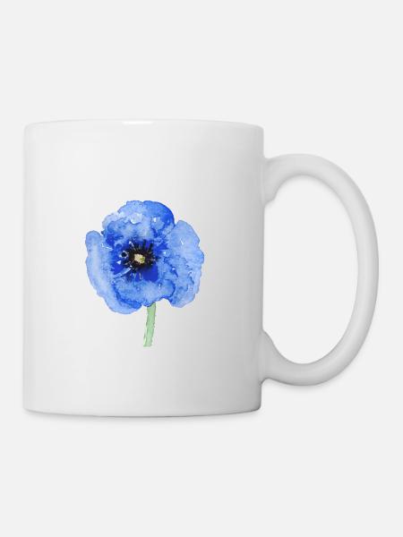 fleur - Mug blanc - blanc