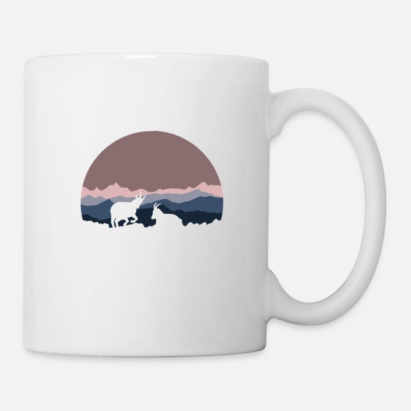 chamois - Mug blanc - blanc