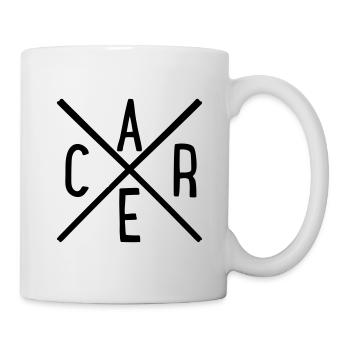 se soucier - Mug blanc - blanc - Droite