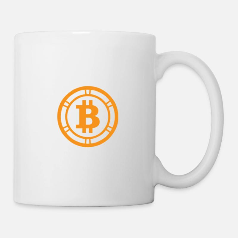 Bitcoin - Tasse - Weiß