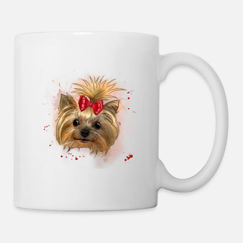 Yorkie - Mug blanc - blanc