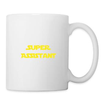 Super assistant le meilleur de la galaxie - Mug blanc - blanc - Droite