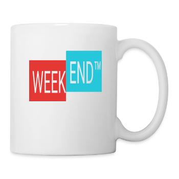 Weekend finally weekend - Mug - white - Right