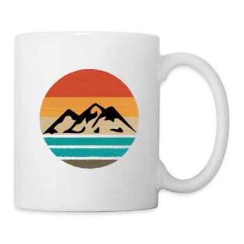 Mountaineering Mountains Mountain Hiking Hiking Mountains - Mug - white - Right