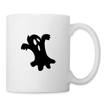 Ghost Ghost Halloween Ghost Costume Scary - Mug - white - Right