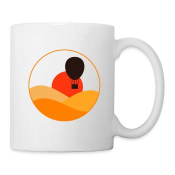 Heißluftballon - Tasse - Weiß - Rechts