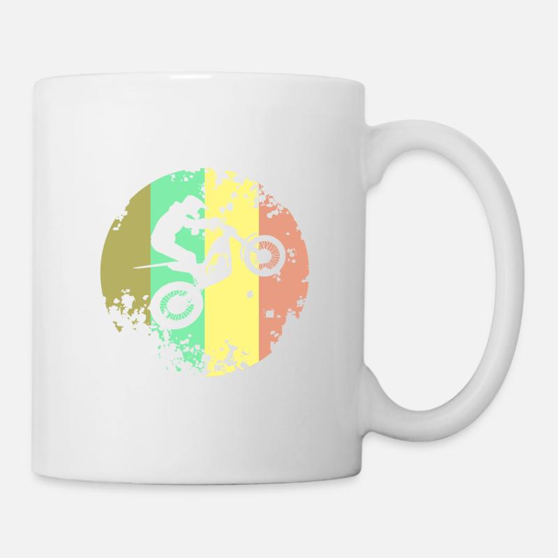 Trial Motorcycle Motorsport Trials - Mug - white