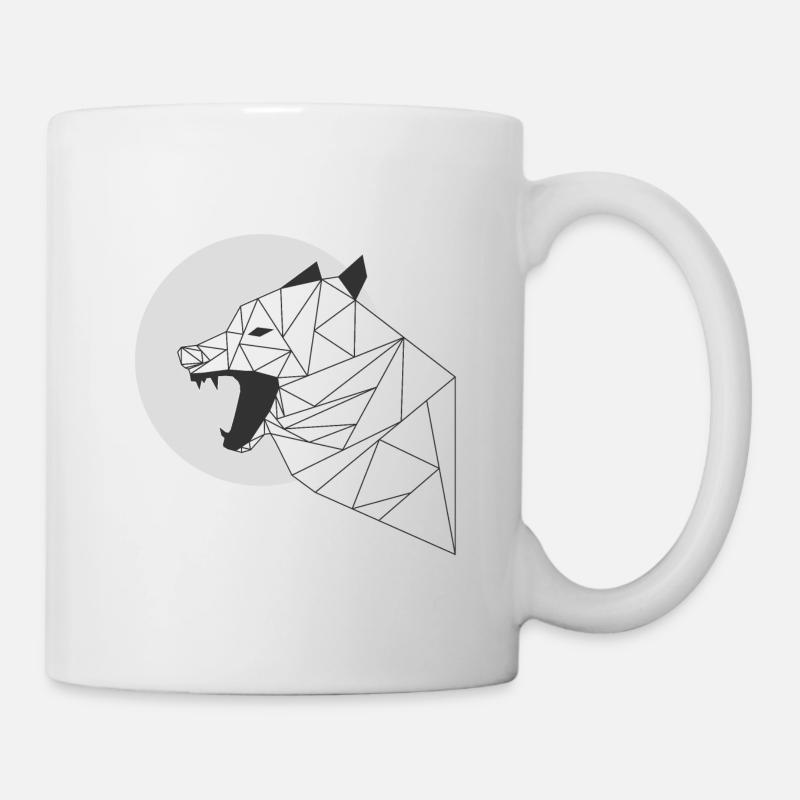 grey wolf - Mug - white