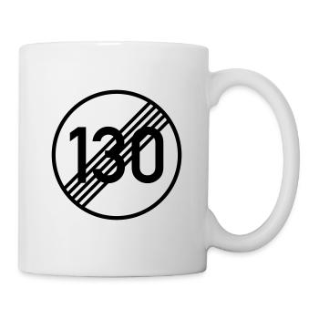 UNLIMITED 130 par Unlimited Apparel - Mug blanc - blanc - Droite