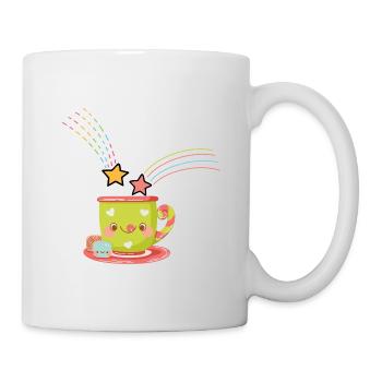 Kawaii cup - Mug - white - Right