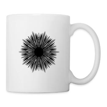 Geometric Stars Circle Mandala Shape - Mug - white - Right