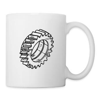 Gear Machines Component Design - Mug - white - Right