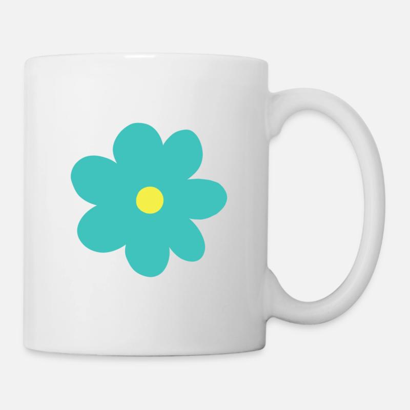 Mint flower - Mug - white