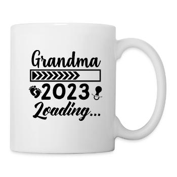 2023 Grand-mère Chargeante Grand-mère Grand-mère Grand-mère - Mug blanc - blanc - Droite