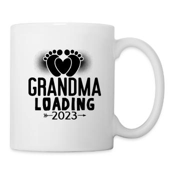 2023 Grand-mère chargeante grand-mère grand-mère 2023 - Mug blanc - blanc - Droite