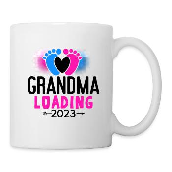 2023 Grand-mère Chargement Future Grand-mère 2023 Grand-mère - Mug blanc - blanc - Droite