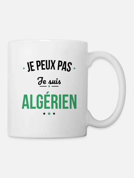 Je peux pas je suis Algérien - Mug blanc - blanc