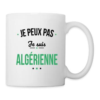 Je peux pas je suis Algérienne - Mug blanc - blanc - Droite