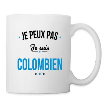 Je peux pas je suis Colombien - Mug blanc - blanc - Droite