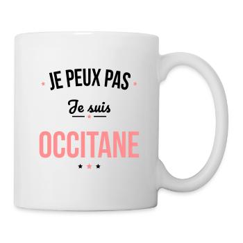 Je peux pas je suis Occitane - Mug blanc - blanc - Droite