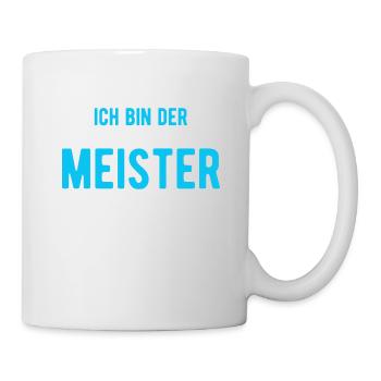 Meister Handwerk Bastler - Tasse - Weiß - Rechts