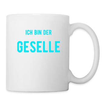 ich bin der Geselle - Tasse - Weiß - Rechts