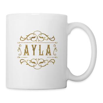 Ayla gold - Mug - white - Right