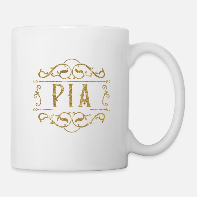 Pia gold - Tasse - Weiß