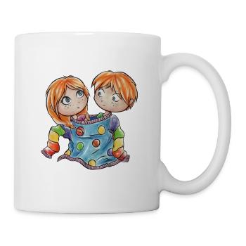Sternzeichen: Zwillinge - Tasse - Weiß - Rechts