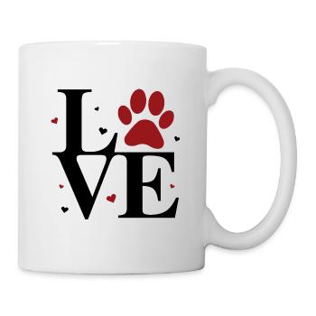 Love Paw - Mug - white - Right