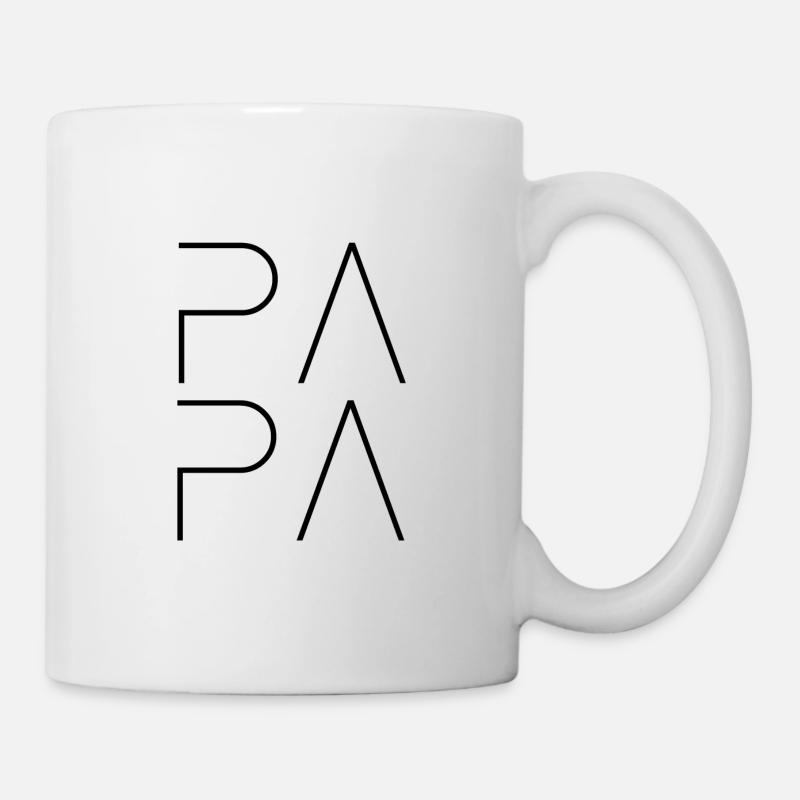 PAPA Logo - Mug - white