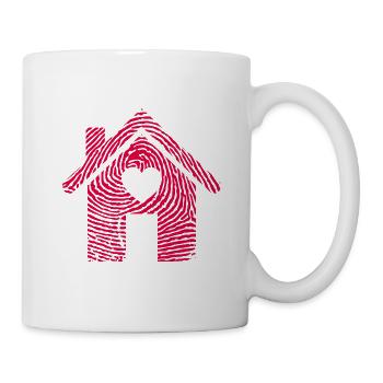 Client Propriétaire d’immeuble Chantier Construction de maison Construction de maison propre - Mug blanc - blanc - Droite