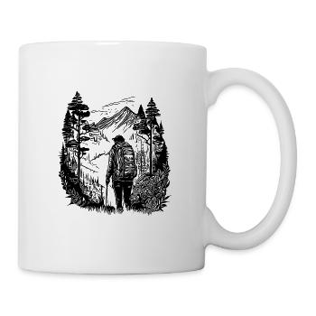 Passion Forest, Mountains and Camping Holidays - Mug - white - Right