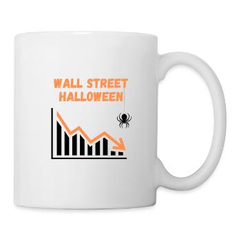 Wall Street Halloween - Tasse - Weiß - Rechts