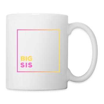 Grande soeur Big Sis Minimaliste - Mug blanc - blanc - Droite