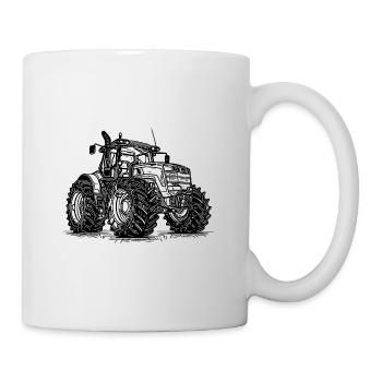 Heavy Agricultural Machinery Field Engine Tractors - Mug - white - Right