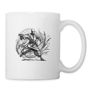 Dojo Karate Meister Kampfkunst Tattoo Style - Tasse - Weiß - Rechts